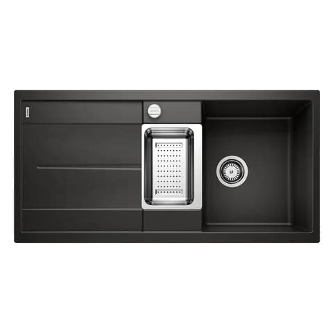 Blanco Lavello cucina Blanco Metra 6 S in Silgranit 100x50 con vaschetta e gocciolatoio