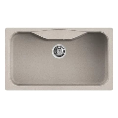 Elleci Lavello cucina in granito Elleci Fox 86x50 a vasca unica grande