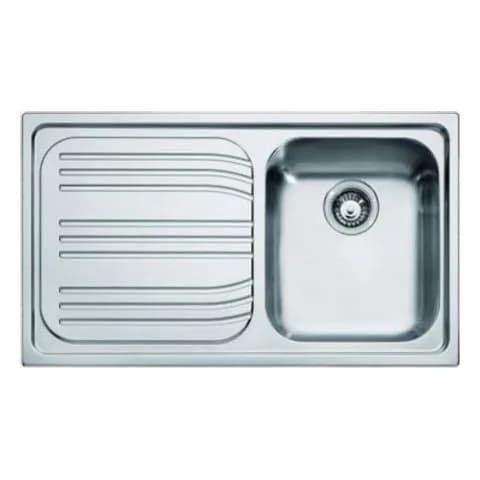Franke Lavello cucina inox Franke Radar 86x50 con 1 vasca e gocciolatoio