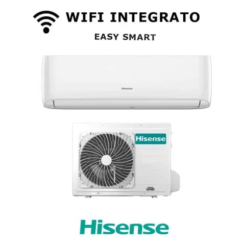 Hisense Climatizzatore Hisense Easy Smart 9000 BTU Wi-Fi