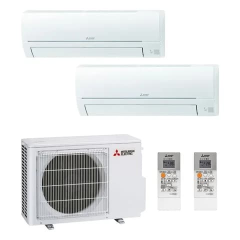 Mitsubishi Electric Climatizzatore dual split Mitsubishi Electric Smart HR 9000+9000 BTU