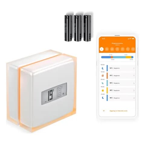 Netatmo Netatmo Termostato Intelligente design Starck, Wi-Fi