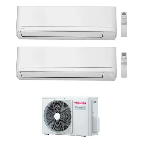 Toshiba Climatizzatore dual split Toshiba Seiya Classic 9000+12000 BTU